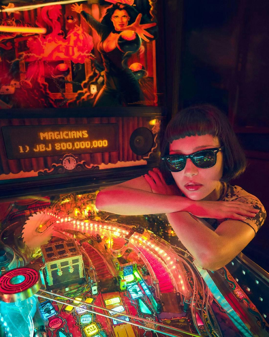 sunglasses accessories accessory person human arcade game machine