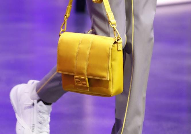 shoe footwear clothing accessories accessory handbag bag person human purse